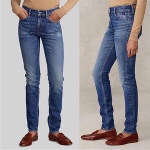 Polo Ralph Lauren Tompkins Mid Rise Skinny Jean sz 28